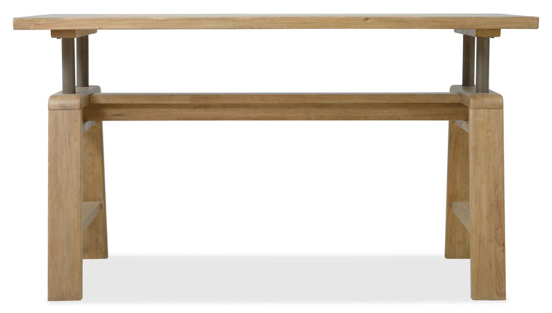 Home Office - Table Desk - Light Brown