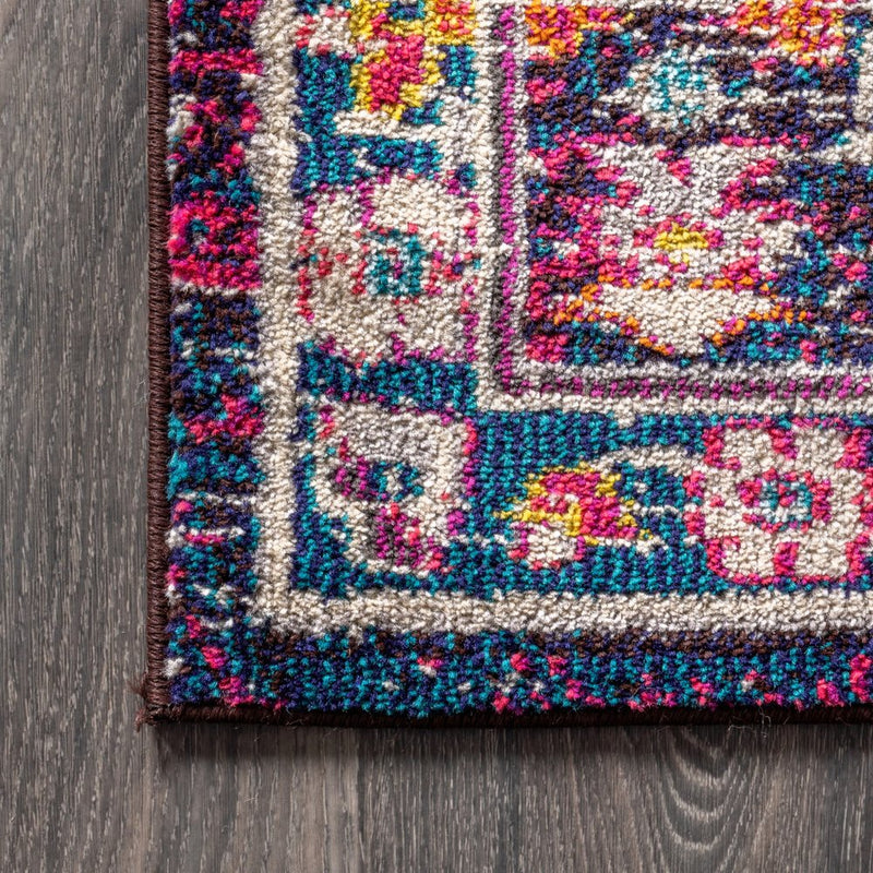 4' X 6' Floral Area Rug