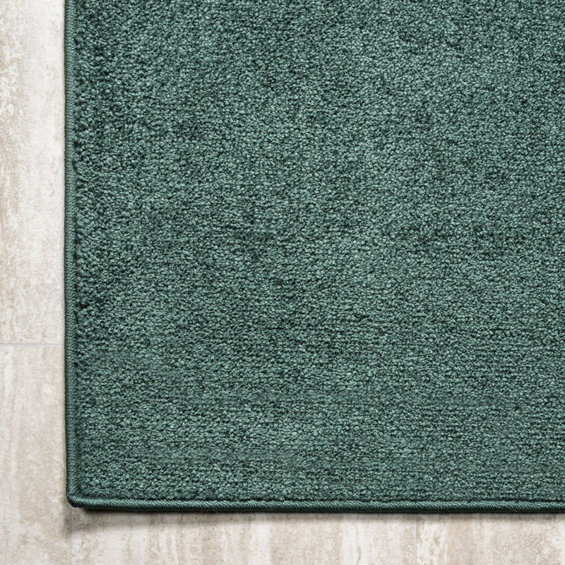 9' X 12' Emerald Area Rug