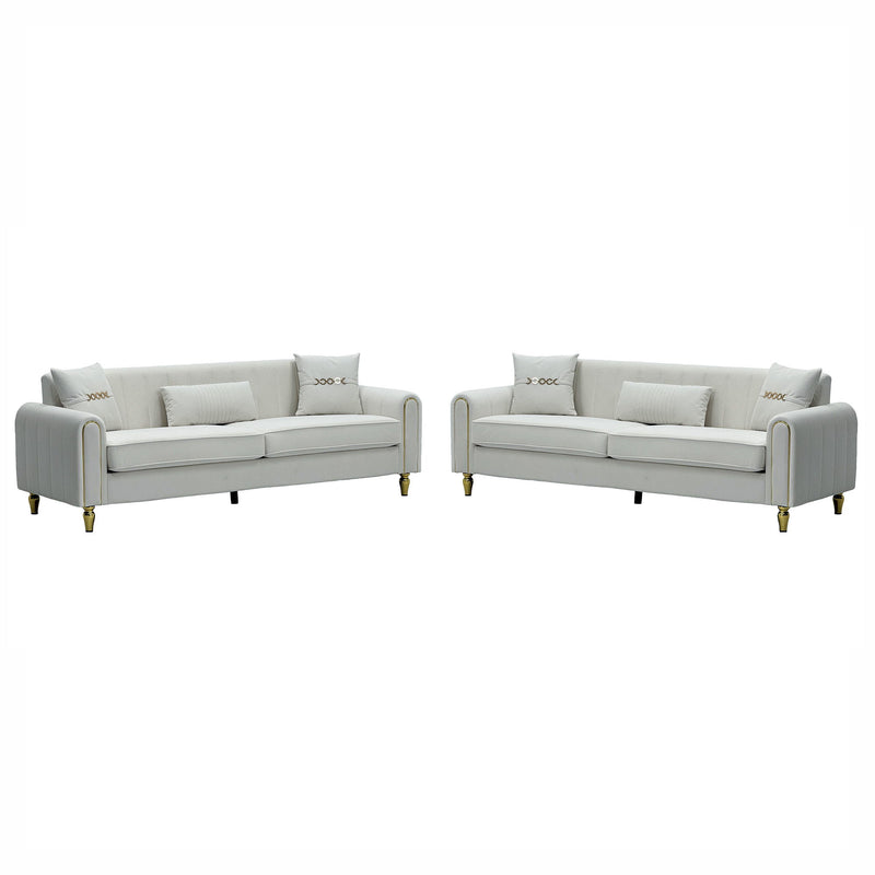 2 Piece Sofa 3 Seater Sofas Set