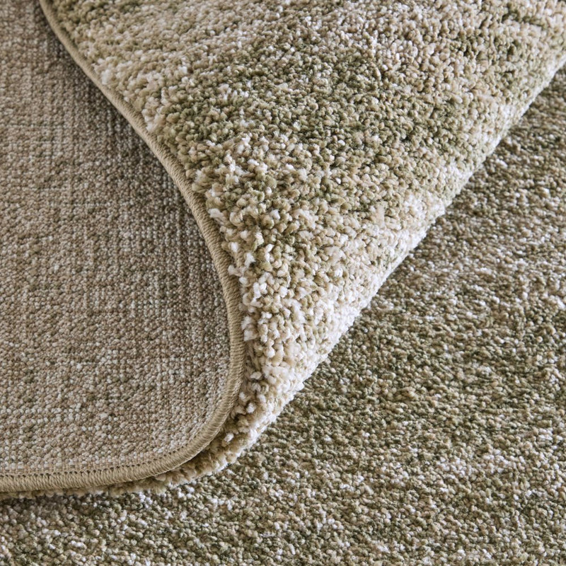 7' Blue And Ivory Abstract Area Rug