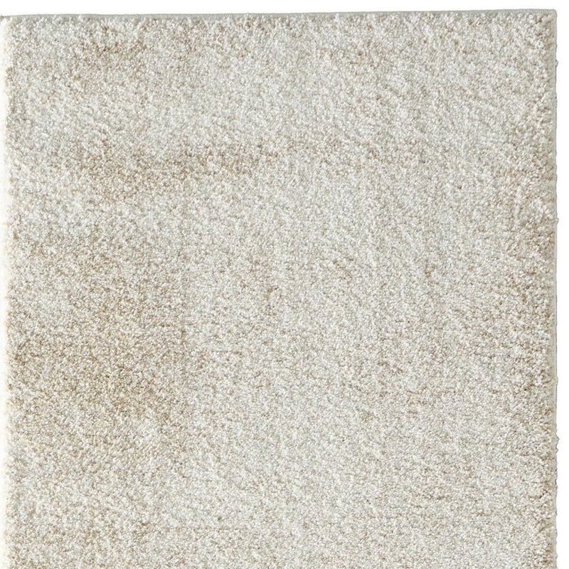 7' Blue And Ivory Abstract Area Rug