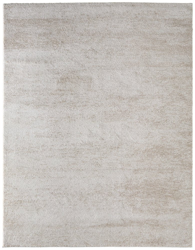 12' X 15' Blue And Ivory Abstract Area Rug