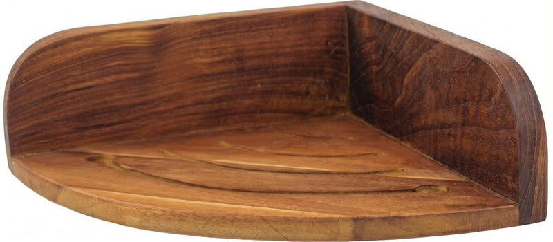 10" Brown Solid Wood Bathroom Storage Furniture Set