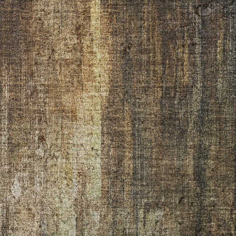 9' X 12' Chocolate And Brown Abstract Shag Washable Area Rug With UV Protection