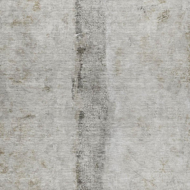 8' X 10' Taupe And Beige Abstract Shag Washable Area Rug With UV Protection