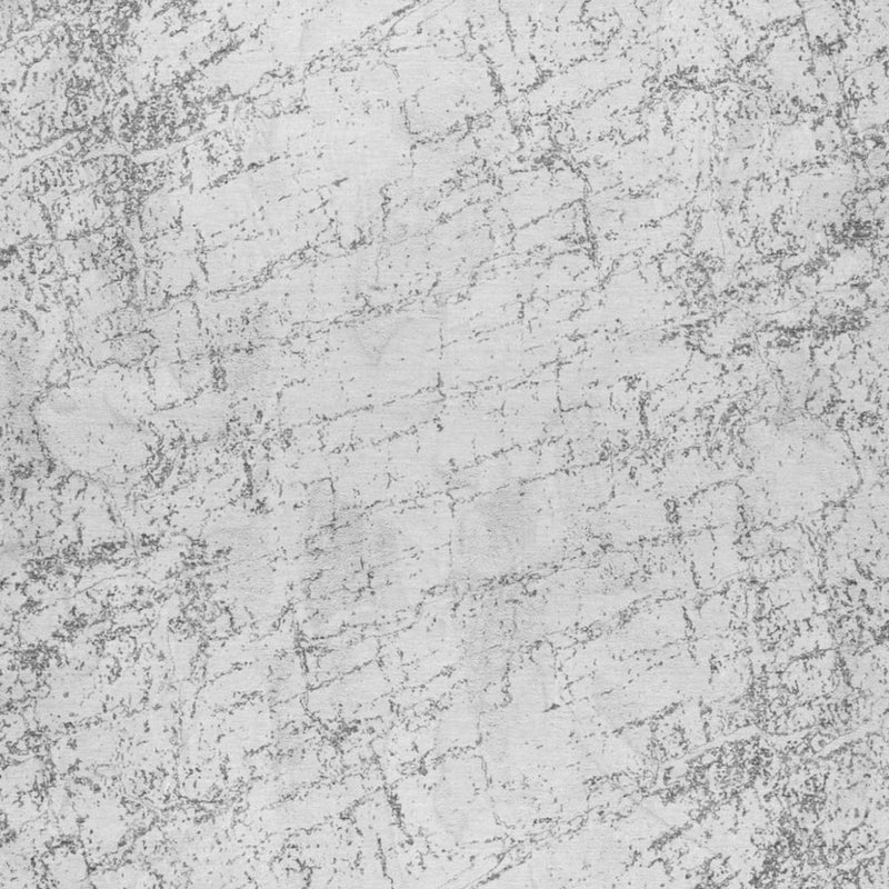 10' X 14' Gray And Ivory Abstract Shag Washable Area Rug With UV Protection
