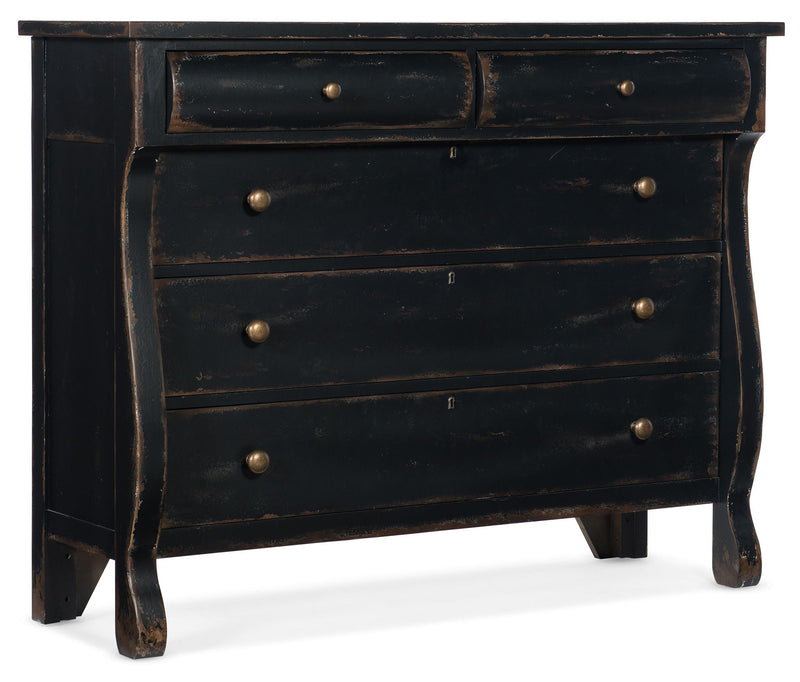 Ciao Bella - 5-Drawer Bureau - Black