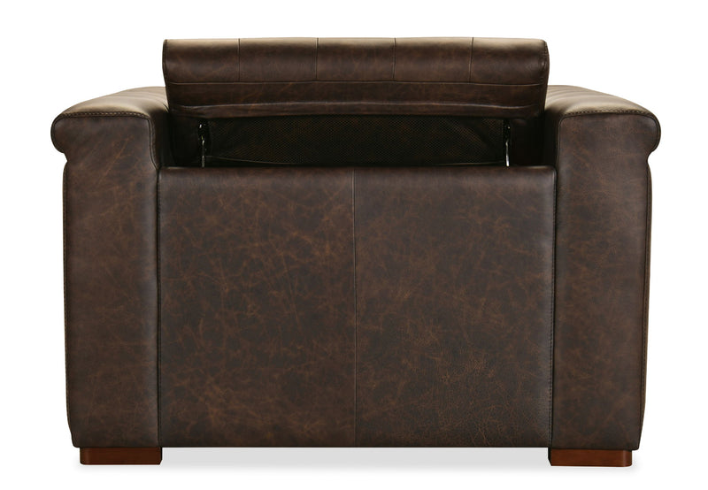MS - Savion Deux Power Recliner With Power Headrest