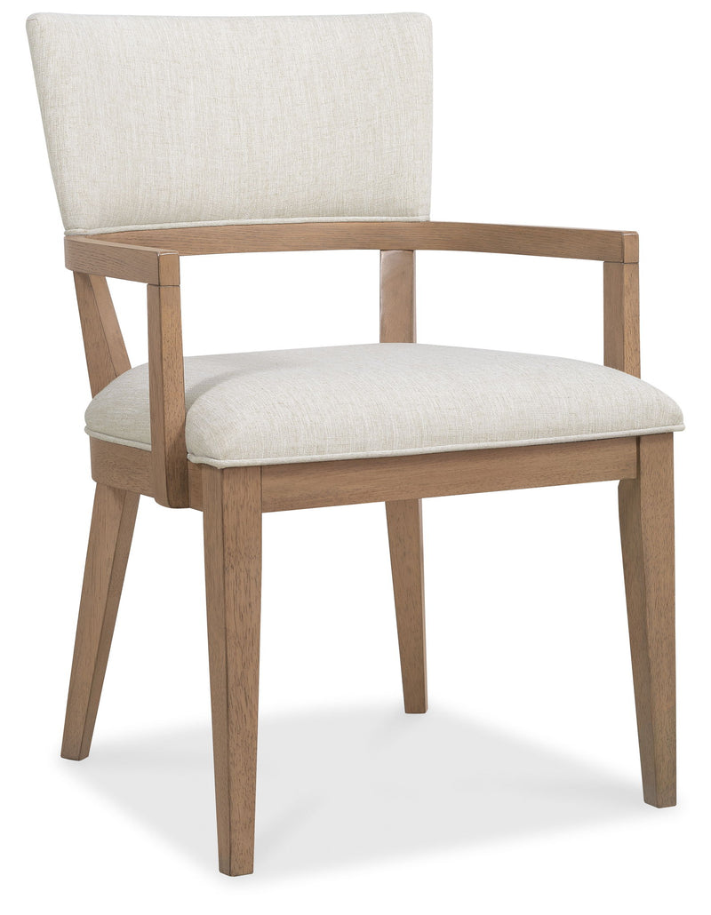 Sonnet - Upholstered Dining Chair (Set of 2) - Beige / Light Brown