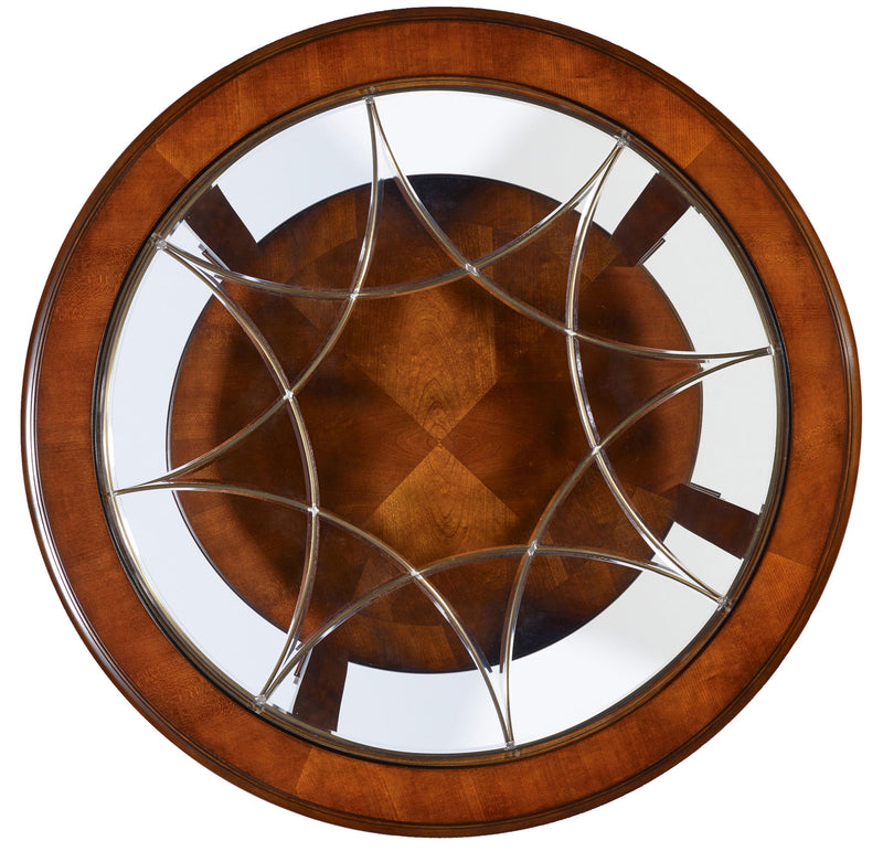 Brookhaven - Round Cocktail Table - Dark Brown