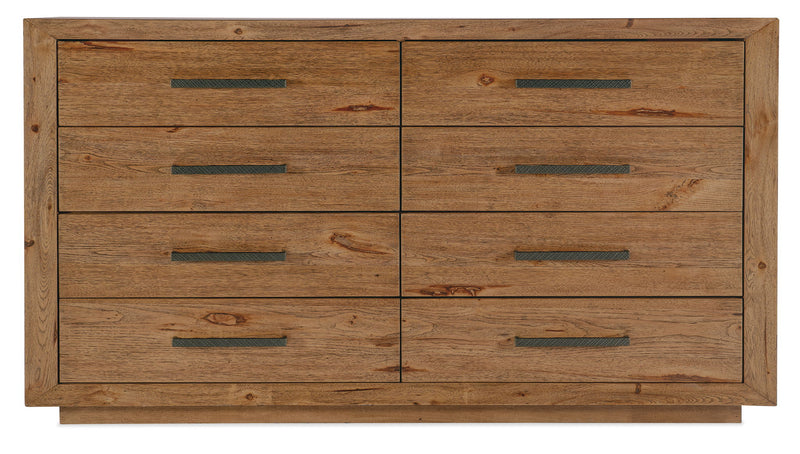 Big Sky - 8-Drawer Dresser - Light Brown