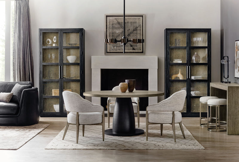Linville Falls - Blue Ridge 60" Round Dining Table - Black