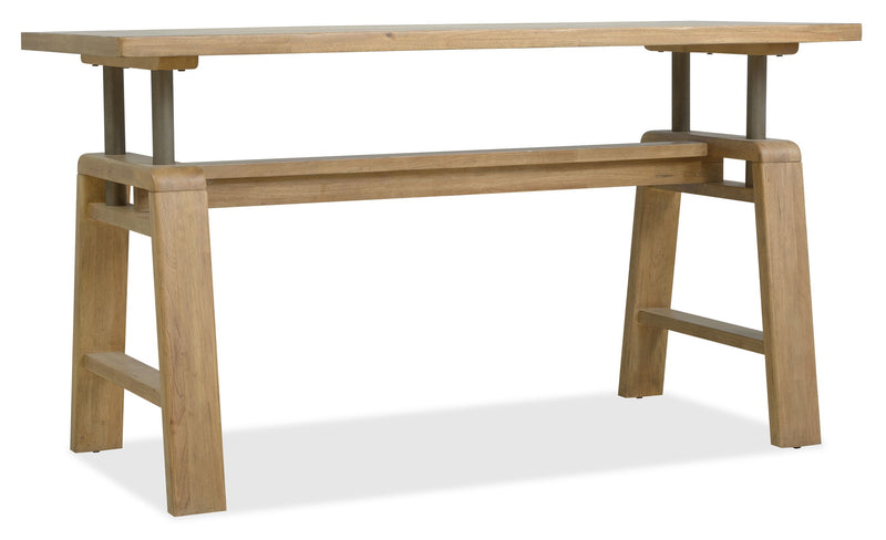 Home Office - Table Desk - Light Brown