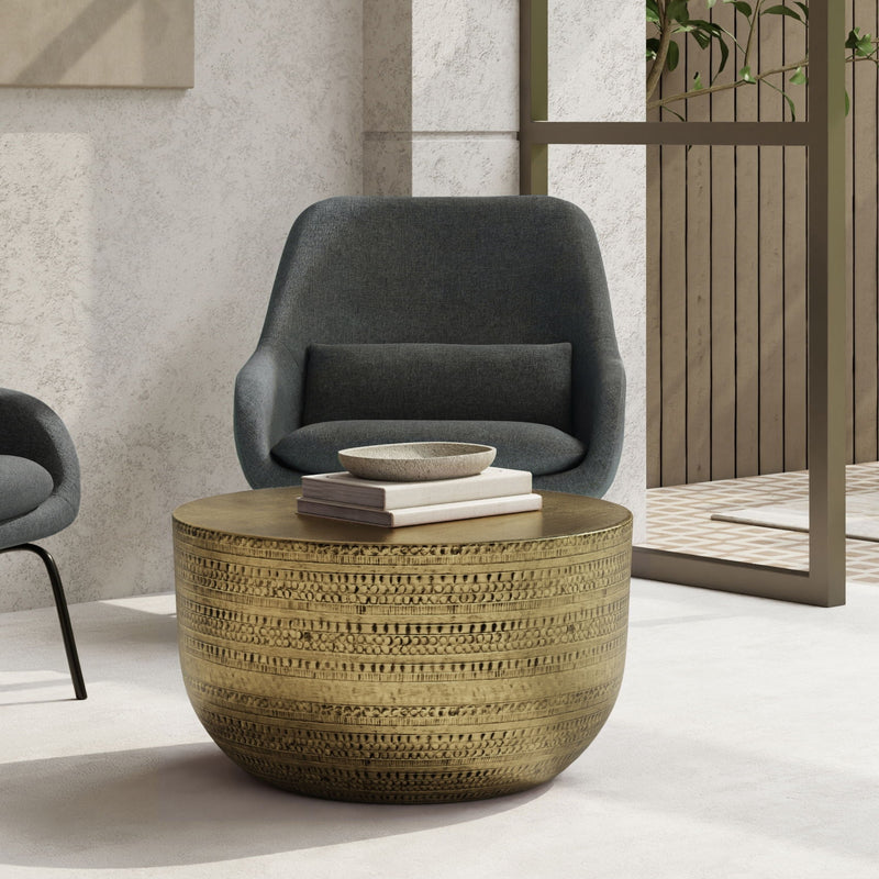 Johnsen - Handcrafted Metal Coffee Table