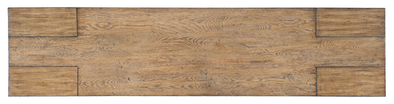 Commerce And Market - Wooden Console - Light Brown
