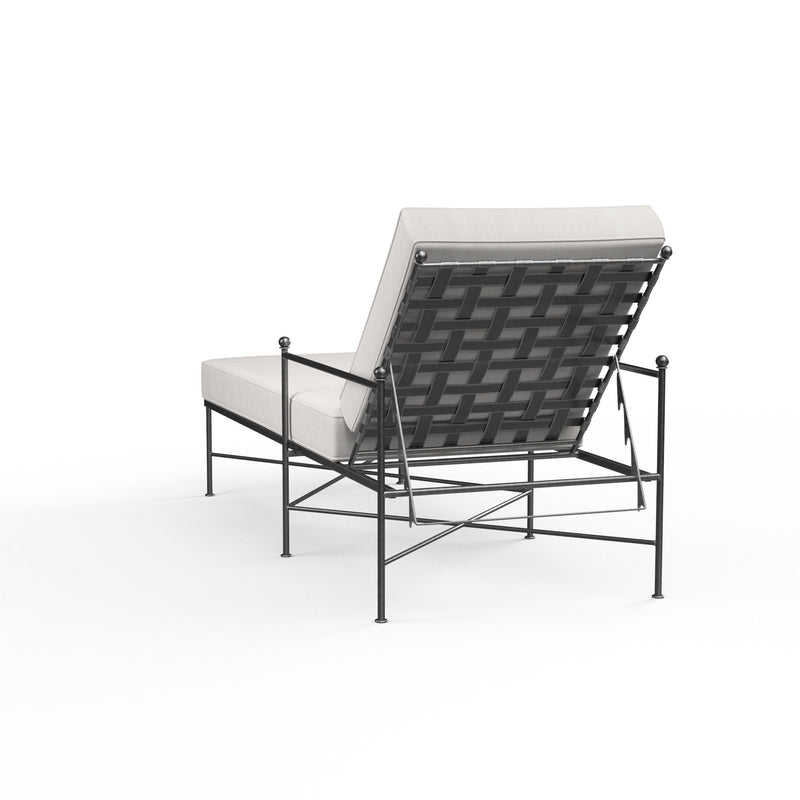 Provence - Chaise Lounge - Canvas White