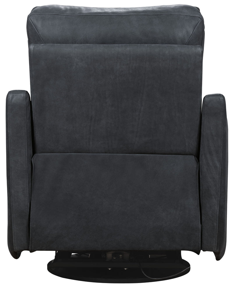 RC - Lewis Power Swivel Recliner - Black