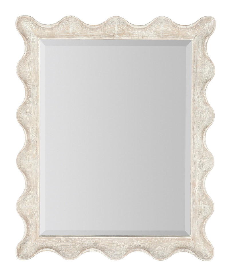 Serenity - Bora Landscape Mirror - White