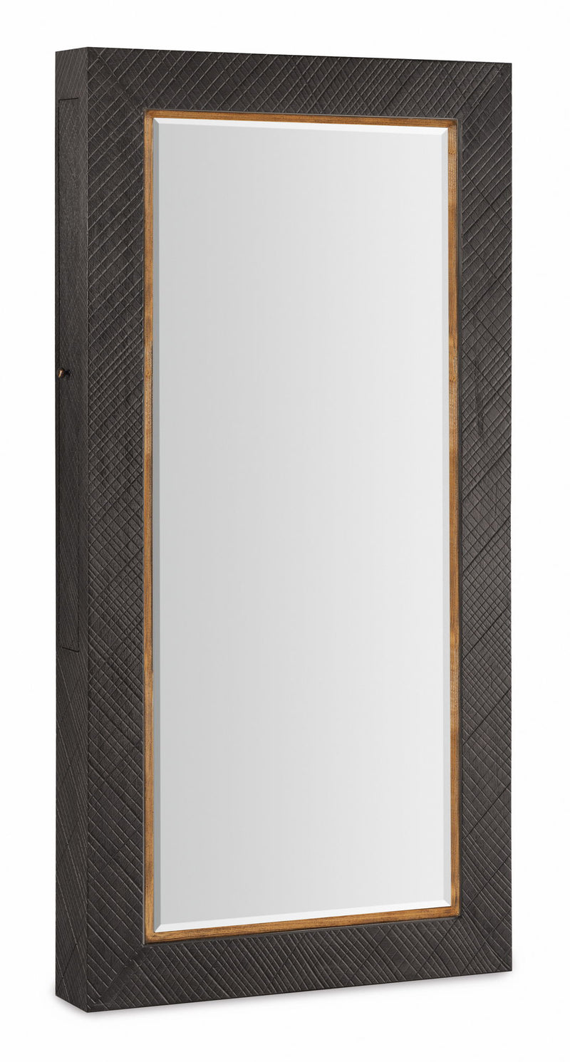 Big Sky - Floor Mirror With Jewelry Storage - Dark Gray