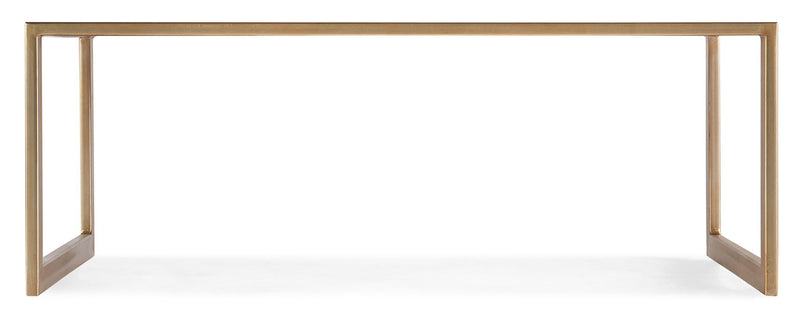 Melange - Koi Rectangle Cocktail Table - Gold