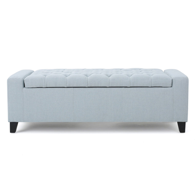 Guernsey - Ottoman Storage With Tufted Top