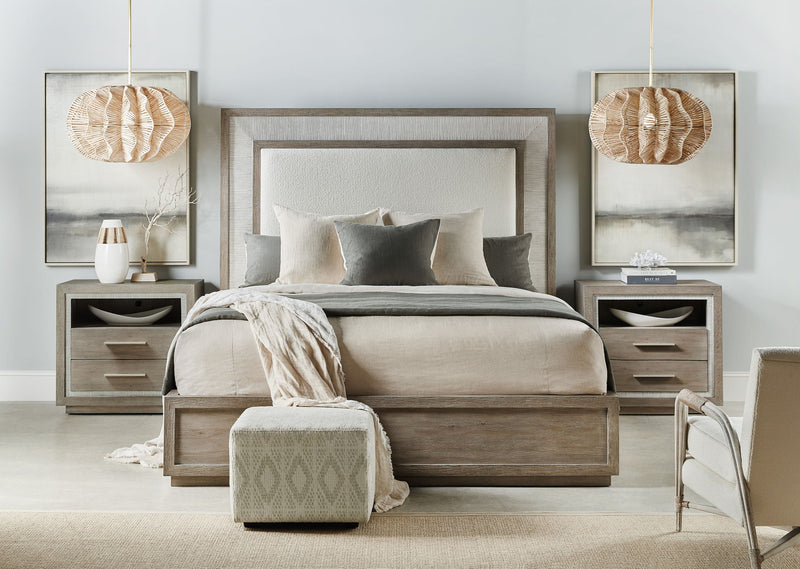 Serenity - Balboa 2-Drawer Nightstand - Gray