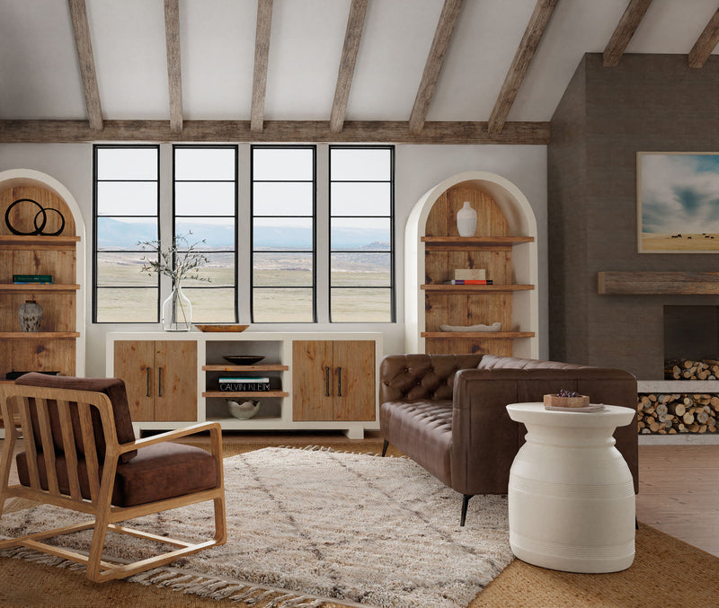 Big Sky - Tahoe Urn Spot Table - Beige