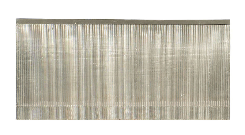Melange - Mathilda 3-Drawer Chest - Pearl Silver