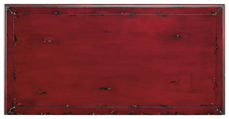 Home Accent - Bombe Chest - Red