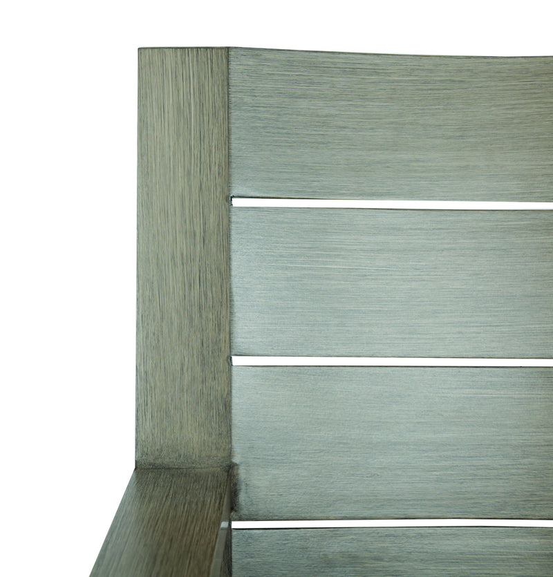 Laguna - Chaise Lounge, No Welt - Canvas Flax / Driftwood