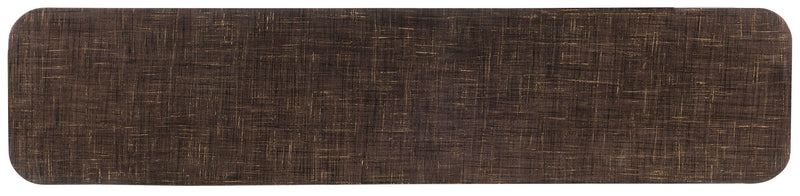 Melange - Edmun Sofa Table - Dark Brown