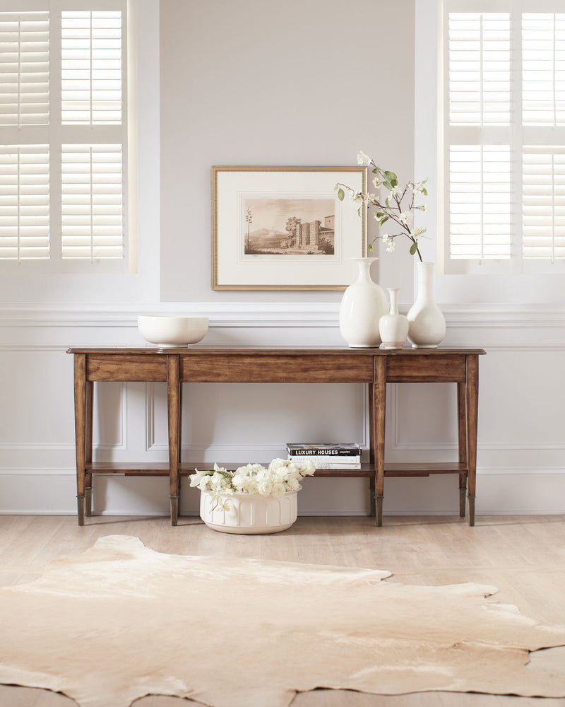 Home Accent - Skinny Console Table - Light Brown