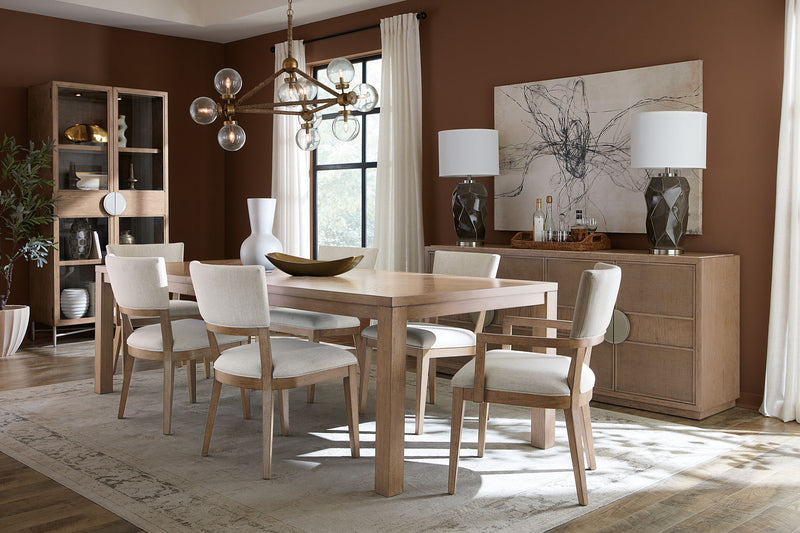 Sonnet - Upholstered Dining Chair (Set of 2) - Beige / Light Brown