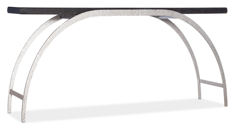 Commerce And Market - Metal And Wood Console - Black