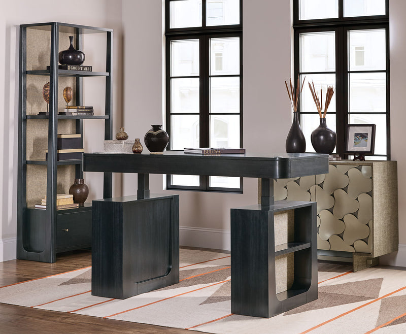 Melange - Pinwheel Hall Chest - Gray