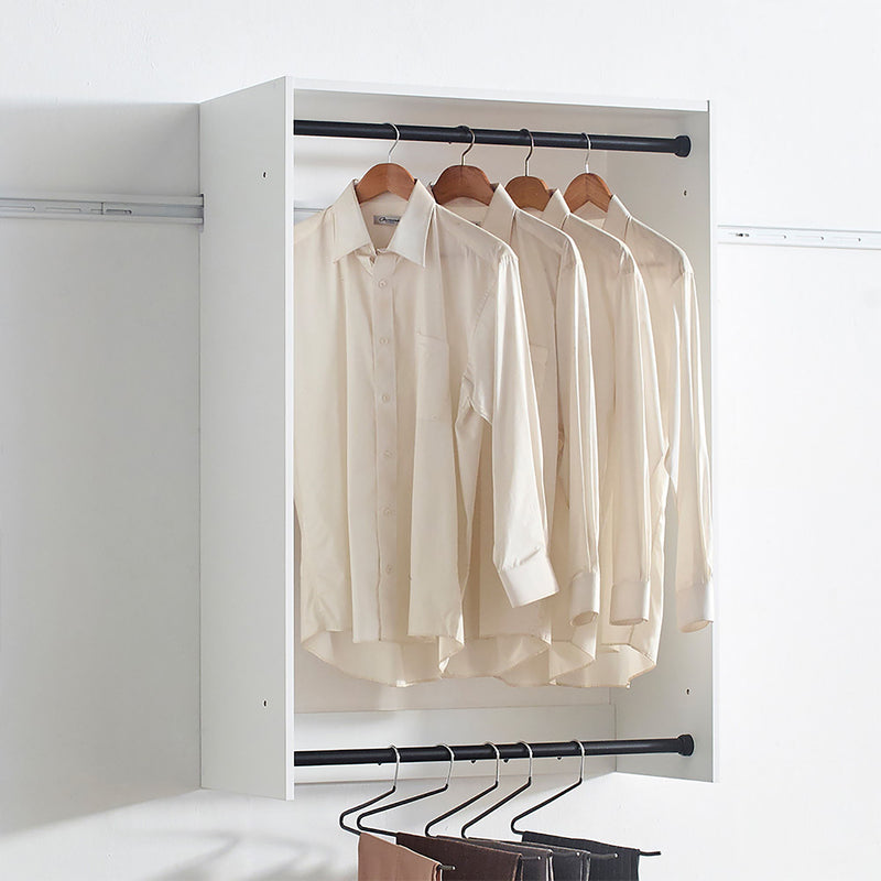 Devi - Wall Mounted Wood Closet System & Modular Design