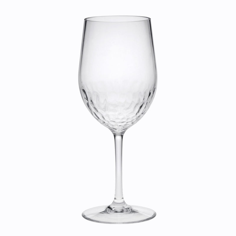 Tritan Hammer - Leadingware Unbreakable Design Plastic Wine Glasses (Set of 4), Bpa Free, 12Oz - Clear