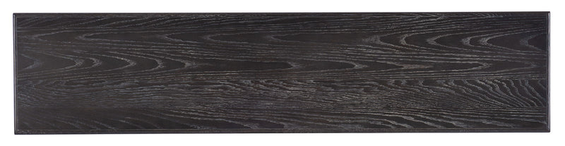 Commerce And Market - Metal And Wood Console - Black