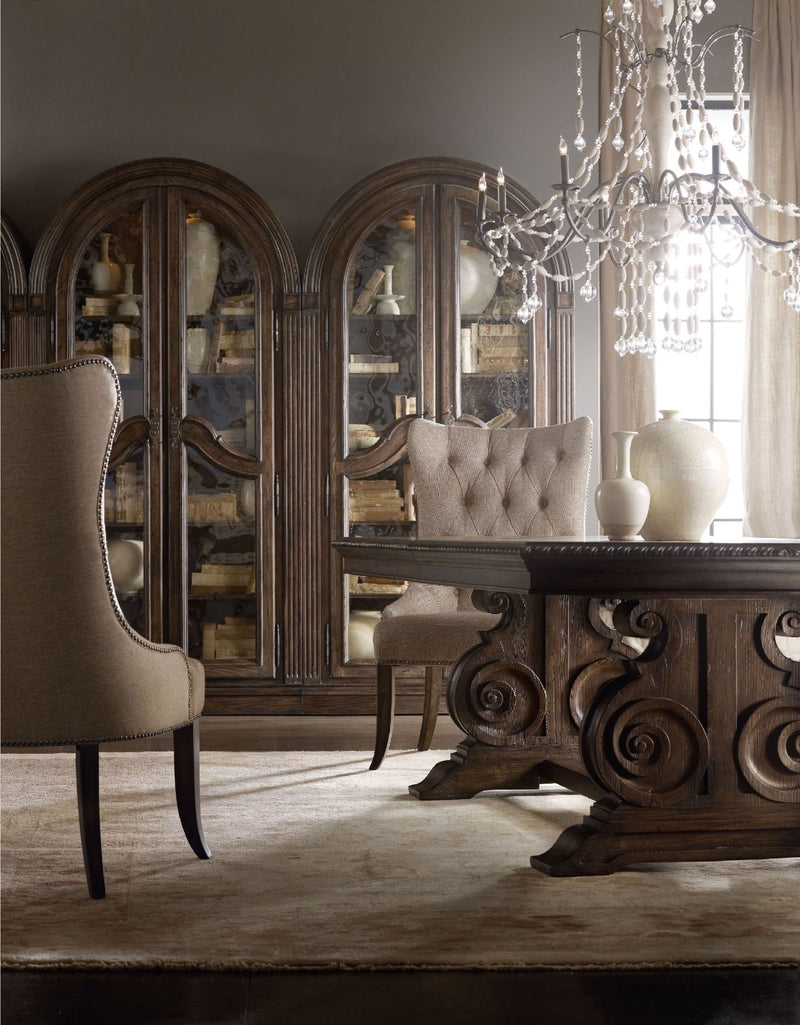 Rhapsody - Tufted Dining Chair - Beige