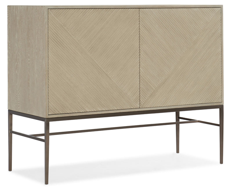 Cascade - Credenza With Metal Legs - Light Brown