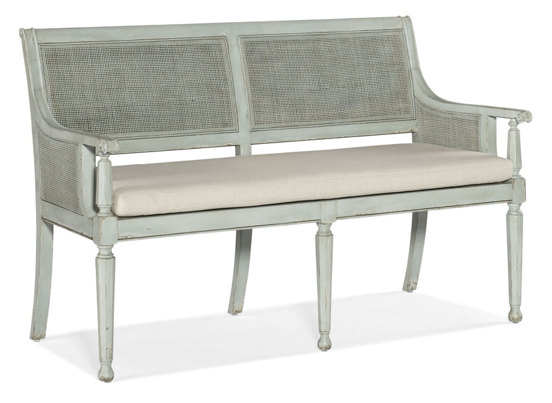 Charleston - Bench - Light Blue / Beige