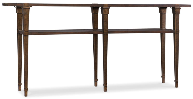 Home Accent - Skinny Console Table - Dark Brown