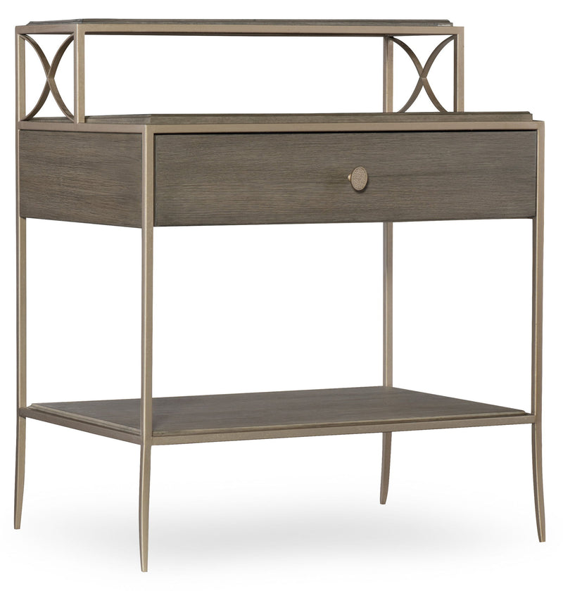 Elixir - Leg Nightstand - Dark Gray
